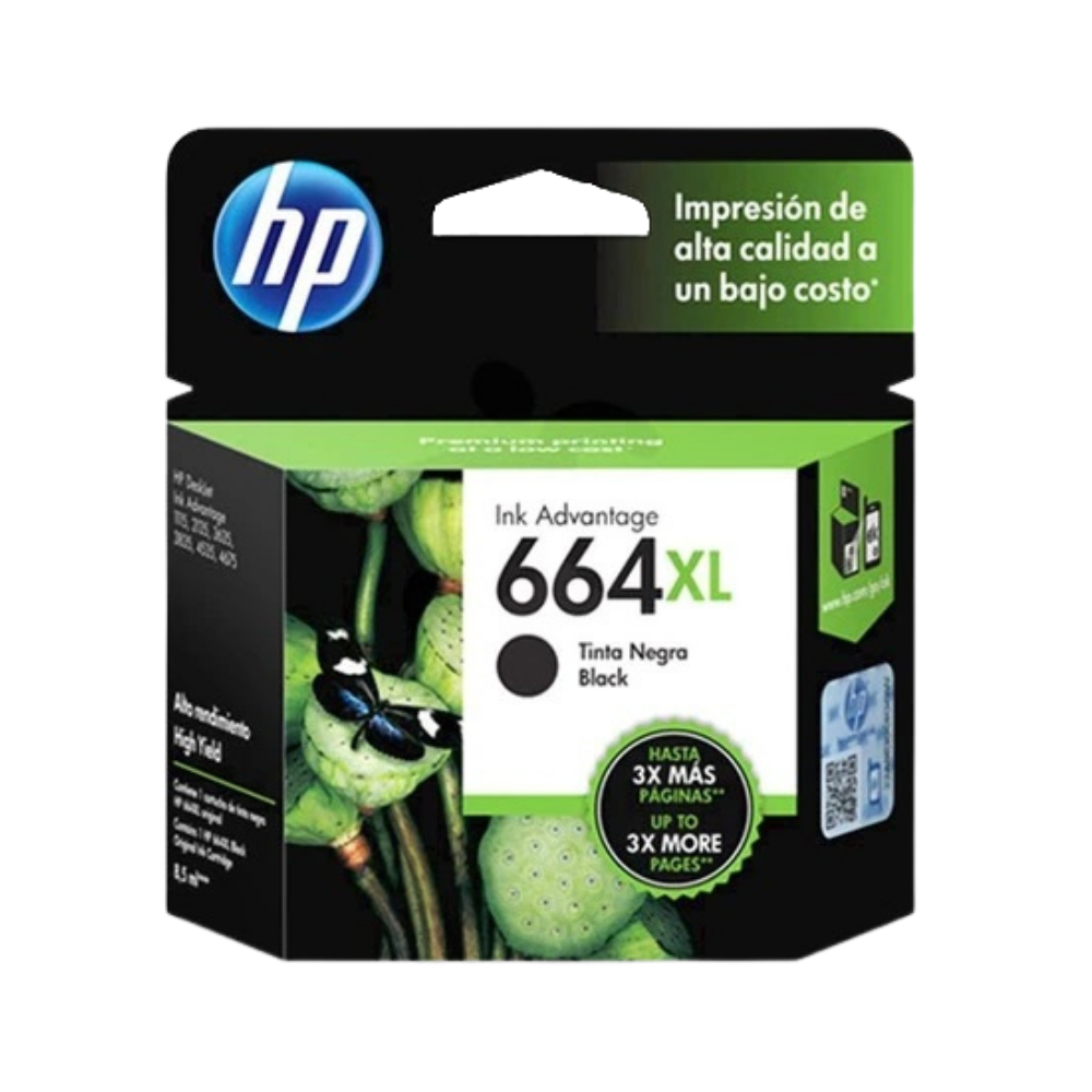 Tinta HP 664XL - Negro