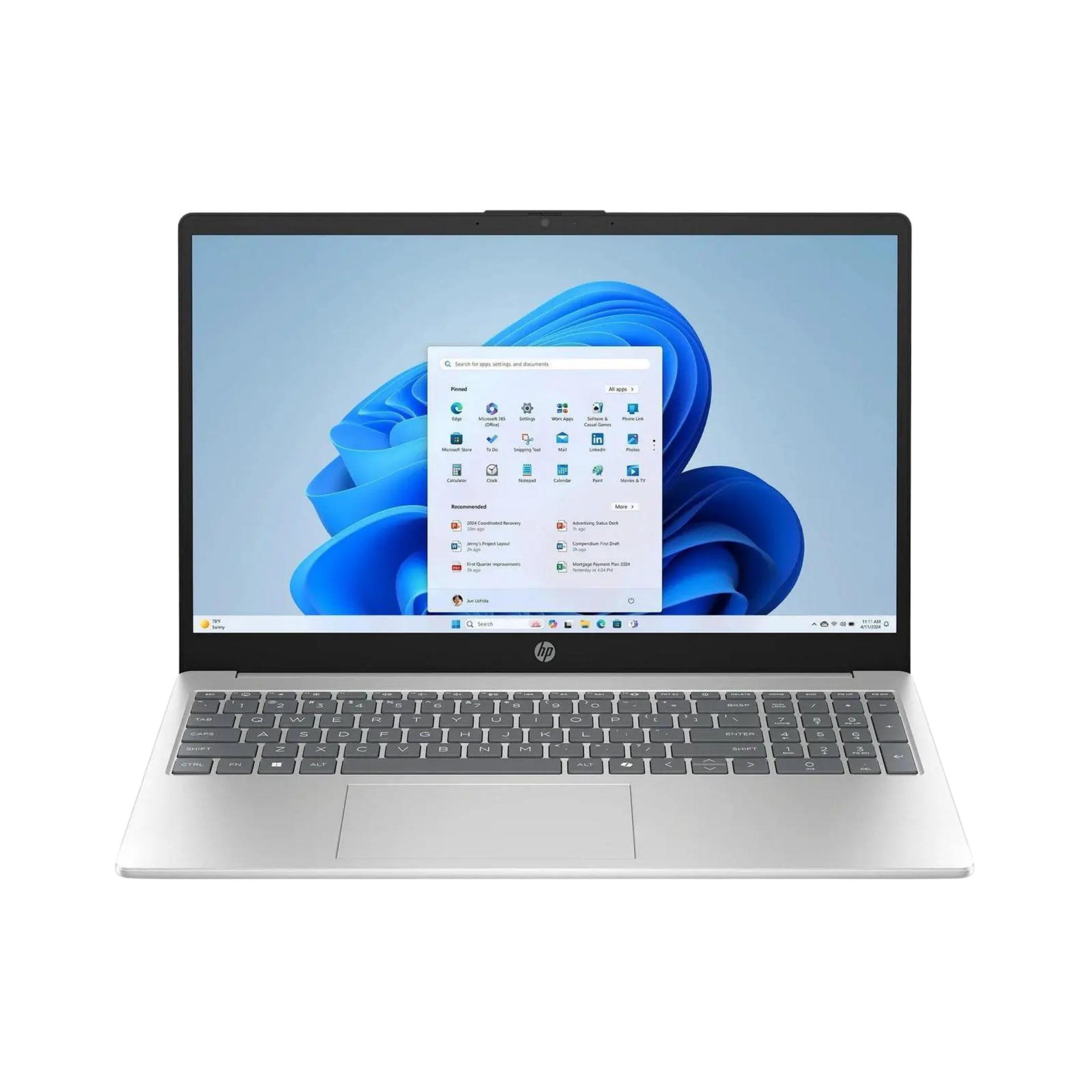 LAPTOP HP 15-FD0154WM 15.6" TOUCH I5-1334U 8GB 512GB SSD WIN11H GRAY