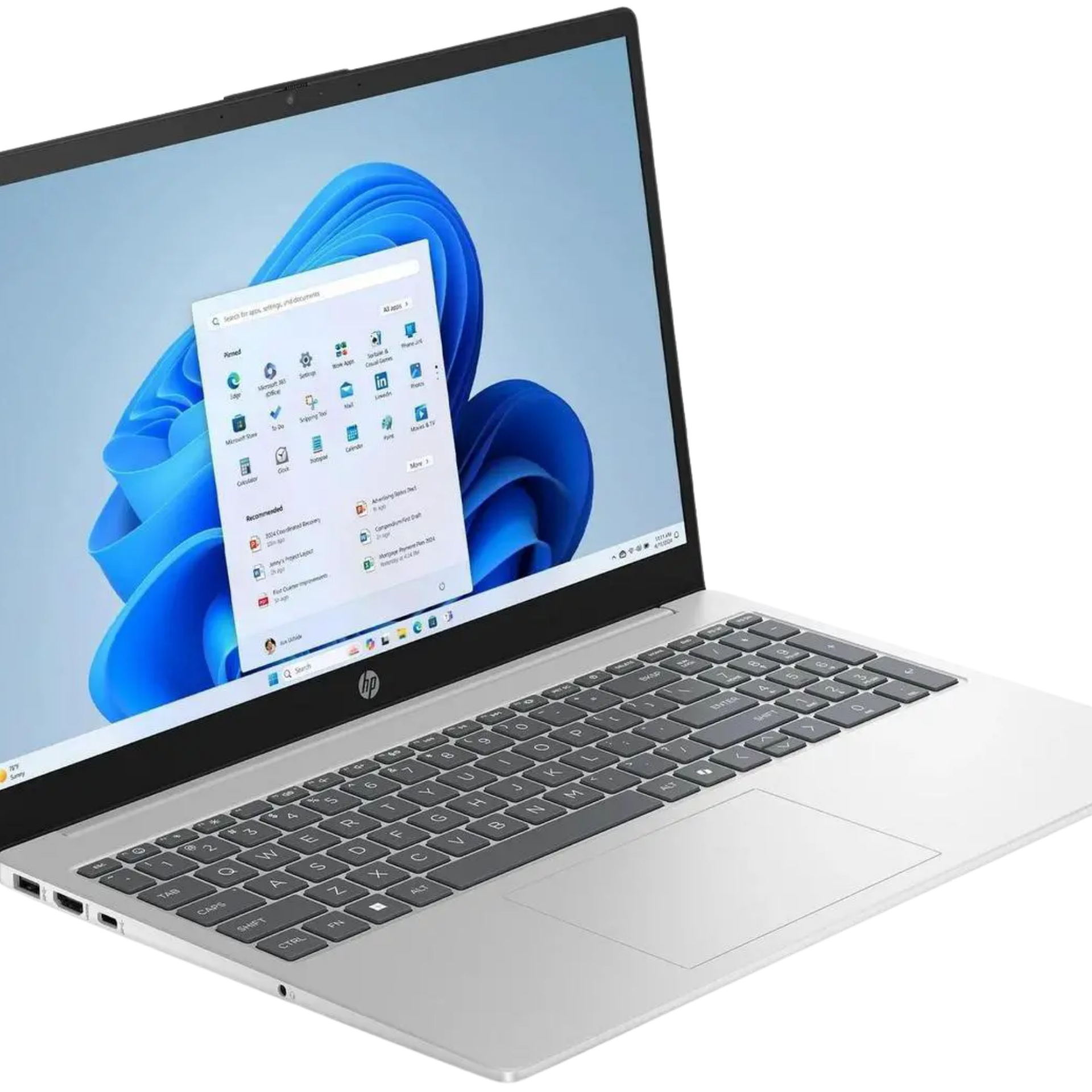 LAPTOP HP 15-FD0154WM 15.6" TOUCH I5-1334U 8GB 512GB SSD WIN11H GRAY