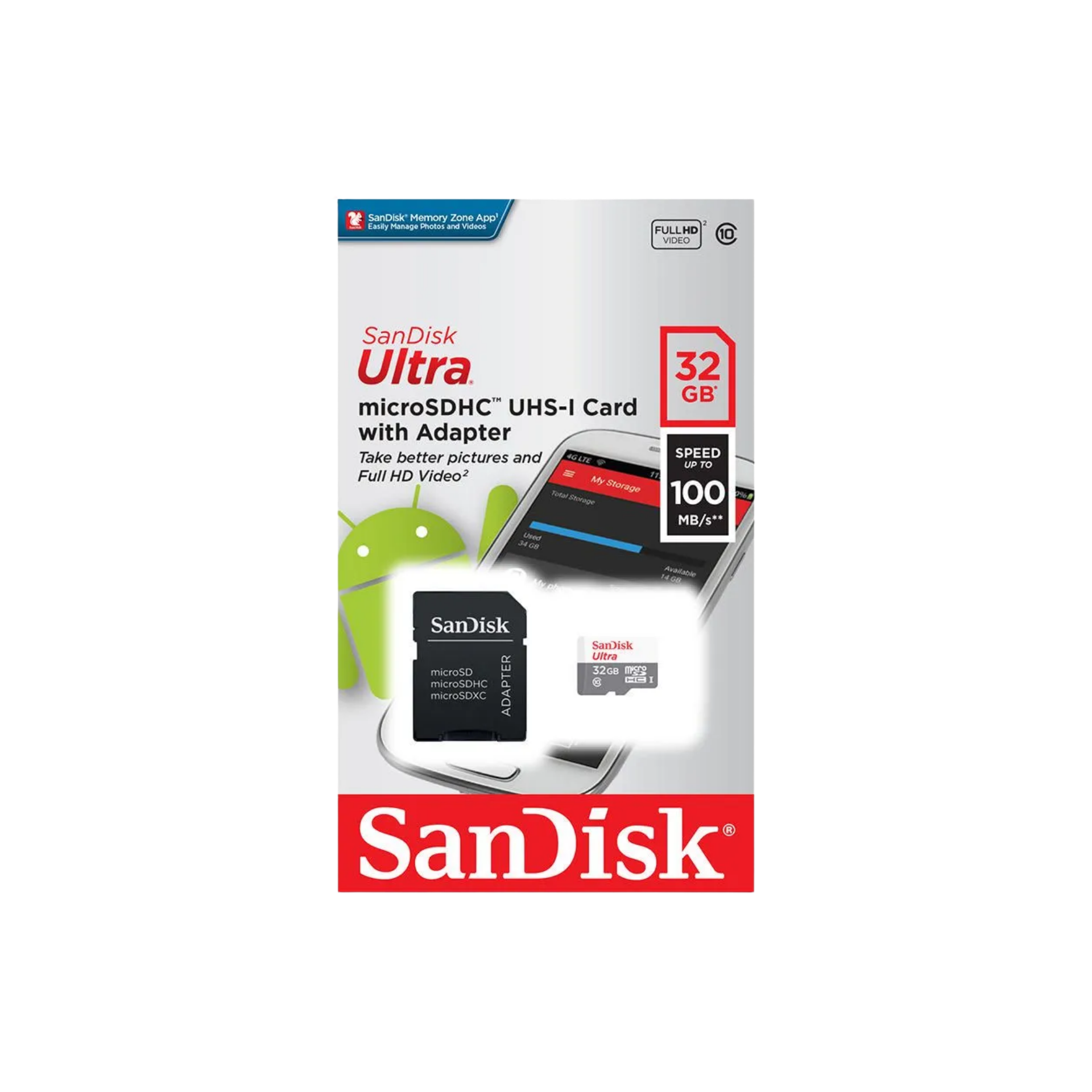 MEMORIA MICROSD 32GB SANDISK UHS-I