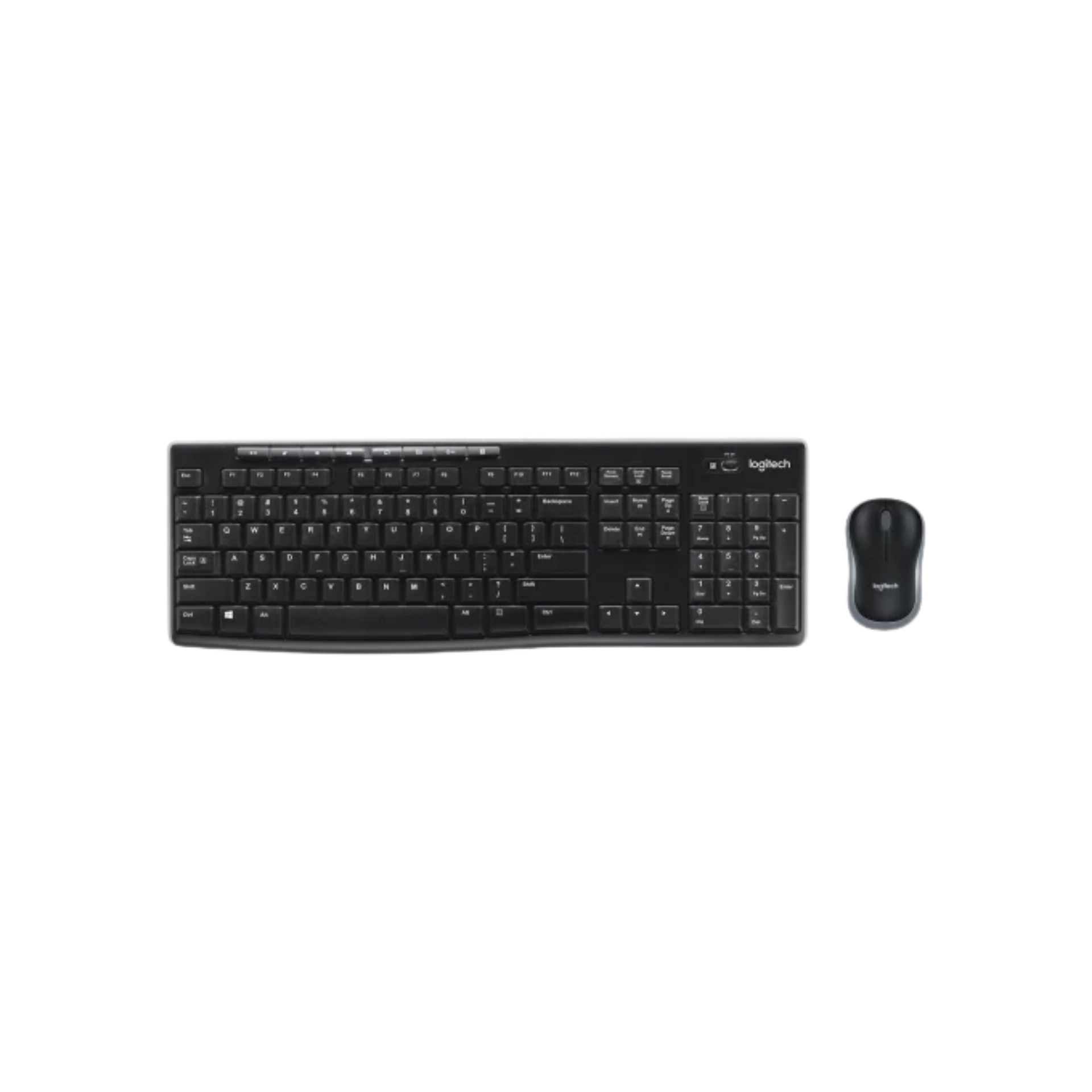 Kit De Teclado y Mouse Inalámbrico Logitech MK270 Español Black