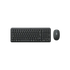 Kit de teclado y mouse inalambrico LOGITECH MK250 Black