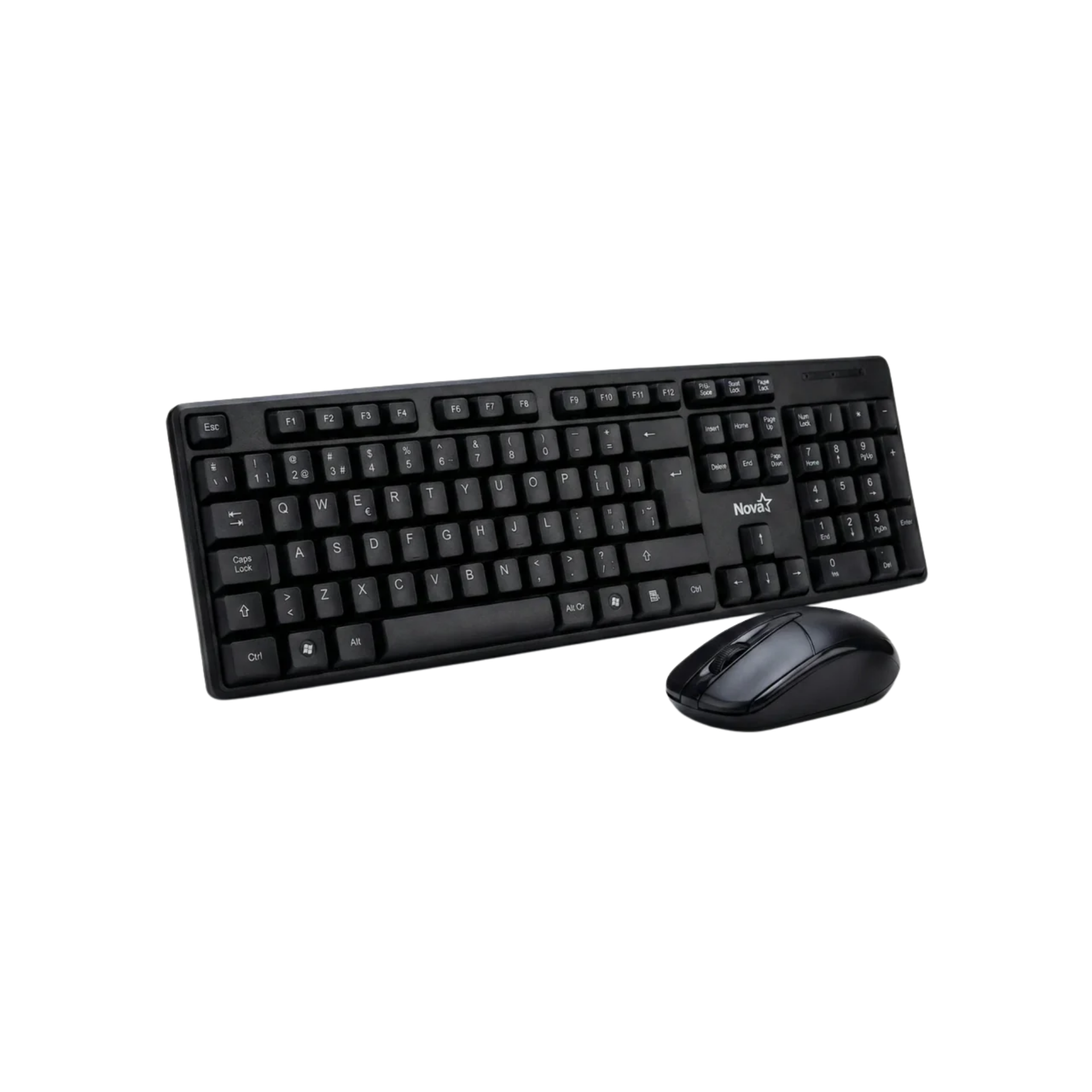 Kit de teclado y  mouse USB NOVA (KB3782U0001C)