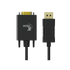 Cable DISPLAYPORT MACHO A VGA MACHO 1.7 MT (XTC-377)