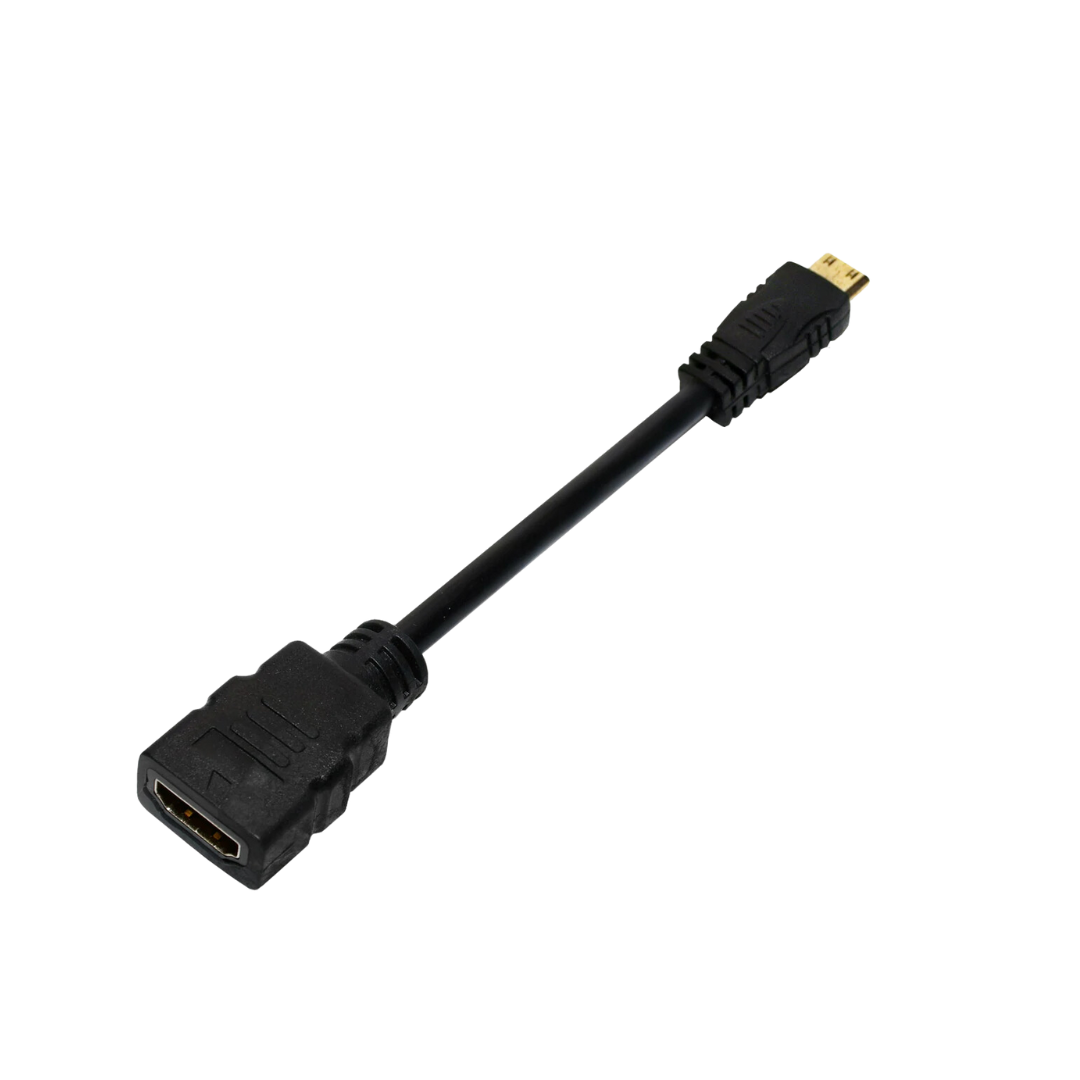 Adaptador Mini HDMI a HDMI UNNO (AD3005BK)