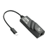 Adaptador Nova USB-C a RJ45 Gigabit 0.15M BLACK (FAA302UR001C)