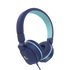 Audífonos alámbricos 3.5MM para niños XTECH BLUE (XTH-356)