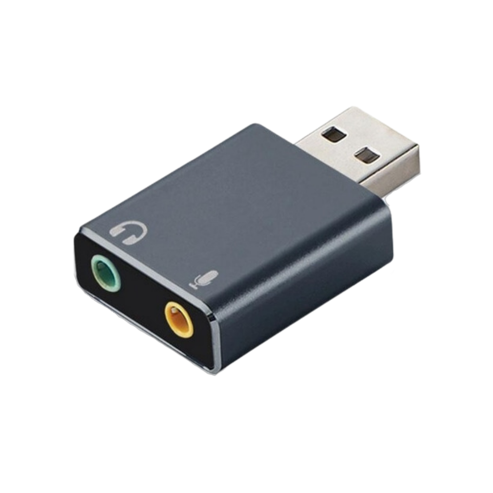 Adaptador Argom USB2.0 Stereo 3D Sound Audio-MIC A00558 (ARG-CB-0067)