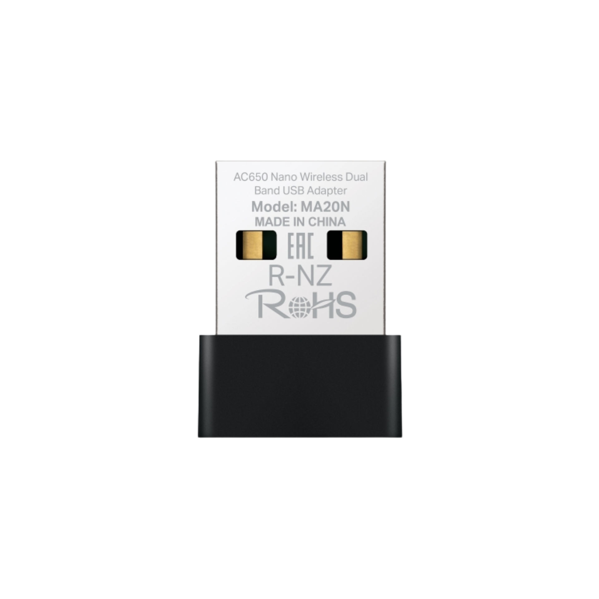 Adaptador Mercusys USB Mini Inalámbrico  MA20N(US) Dual Band 2.0