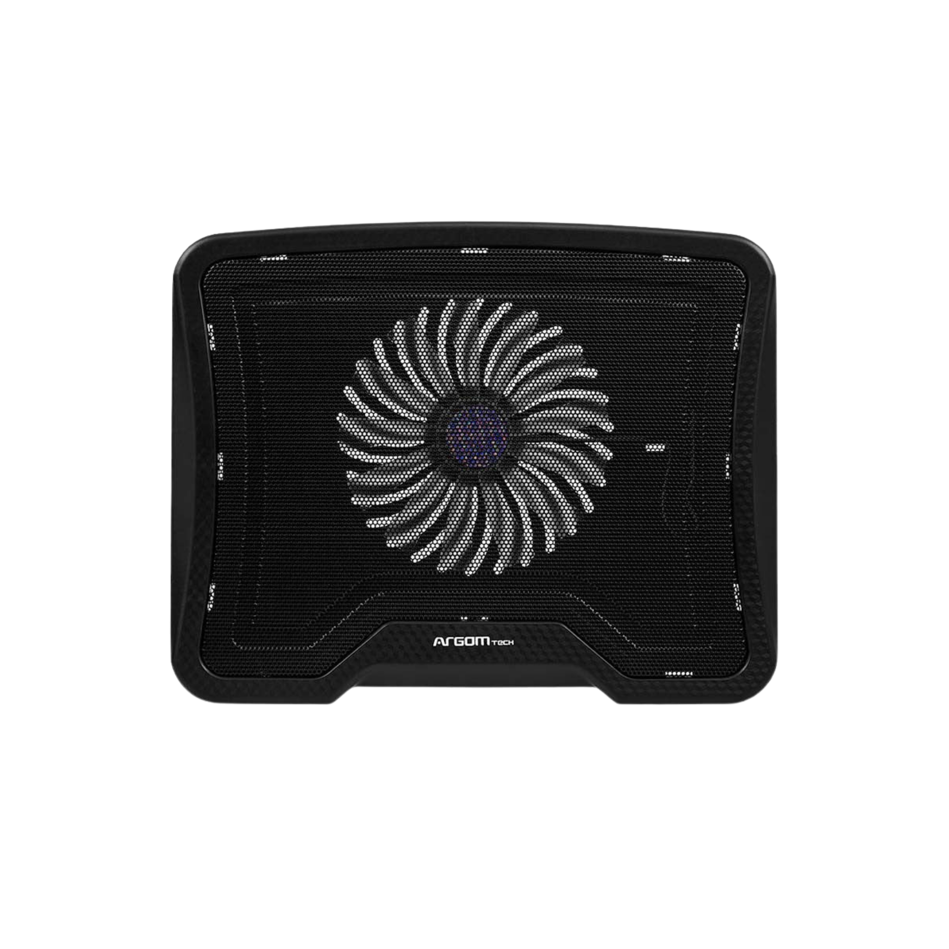 Base ajustable para portatil  con 1 ventilador Y 2 puertos USB 2.0 ARGOM