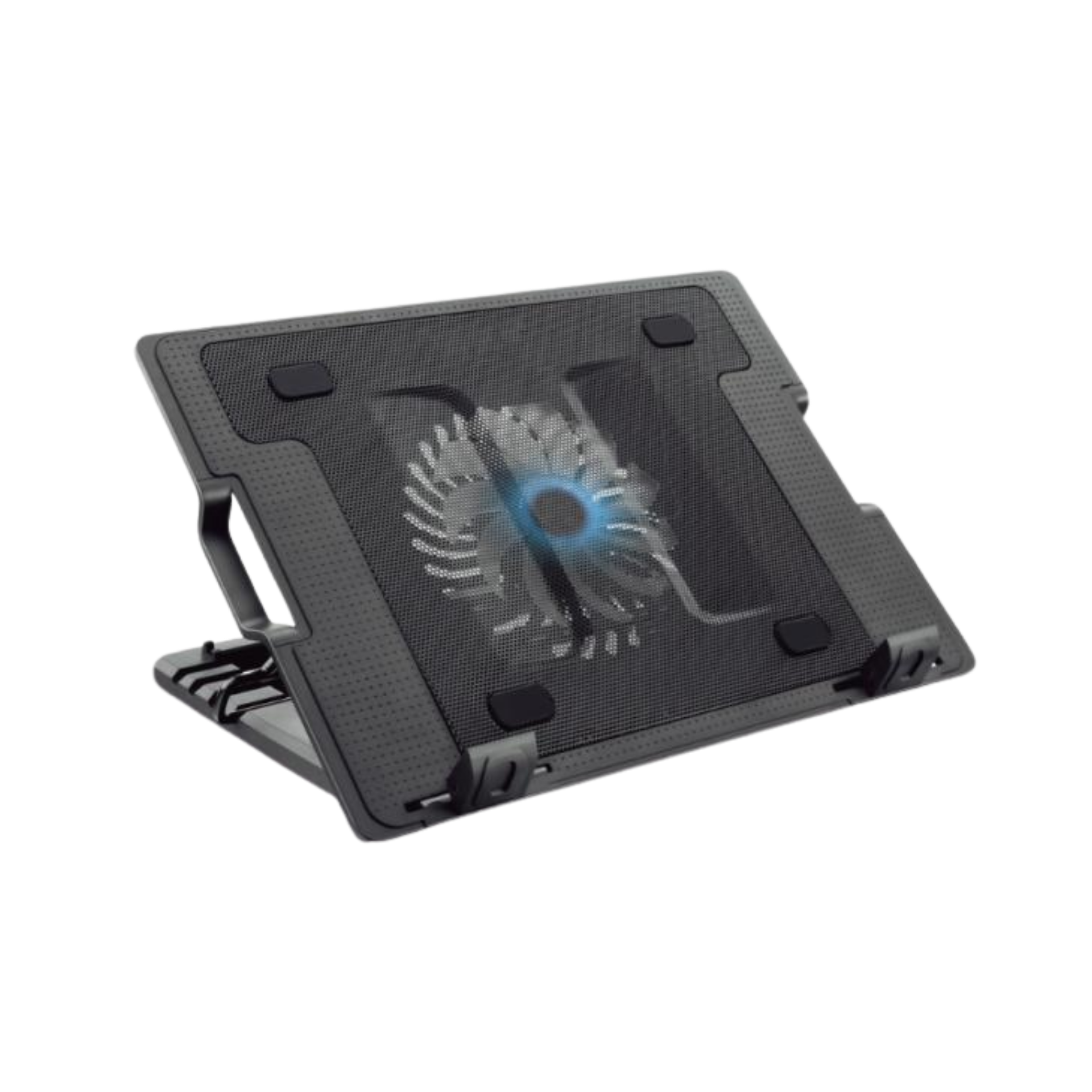 Base para laptop 15.6" NOVA 2 PUERTOS USB BLACK