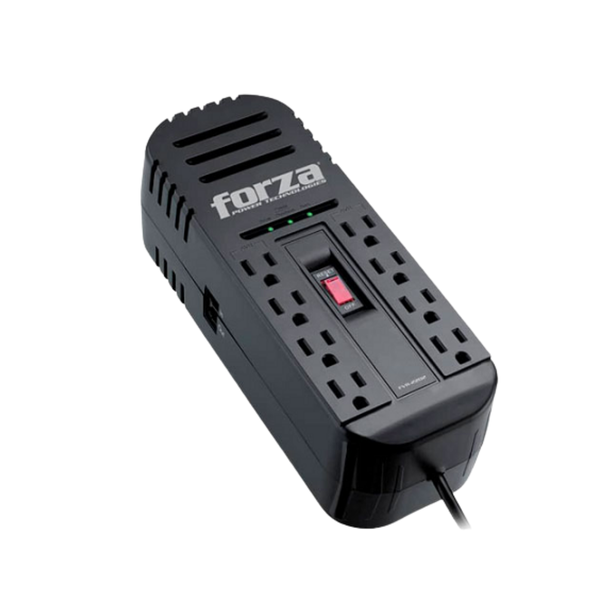 Regulador automático de voltaje Forza CA 115 V 2200 VA - 2200 VA 8 Outlet FVR-2201