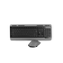 Kit de teclado y mouse Inalámbrico KlipXtreme - Negro y Gris (KBK-520)                        