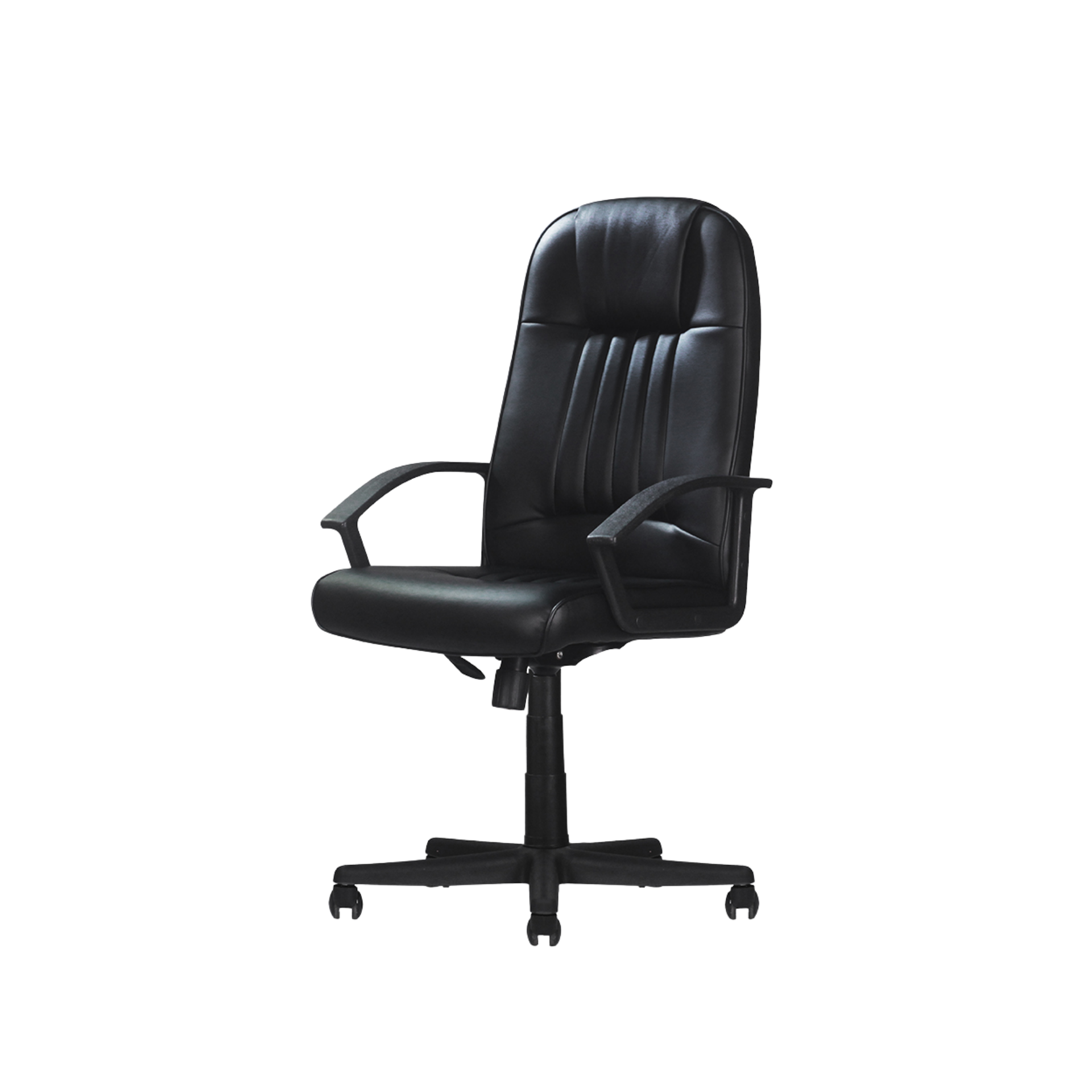 Silla Ejecutiva Modelo L005 Asiento Y Respaldo en Cuero CAPACIDAD 250 LBS