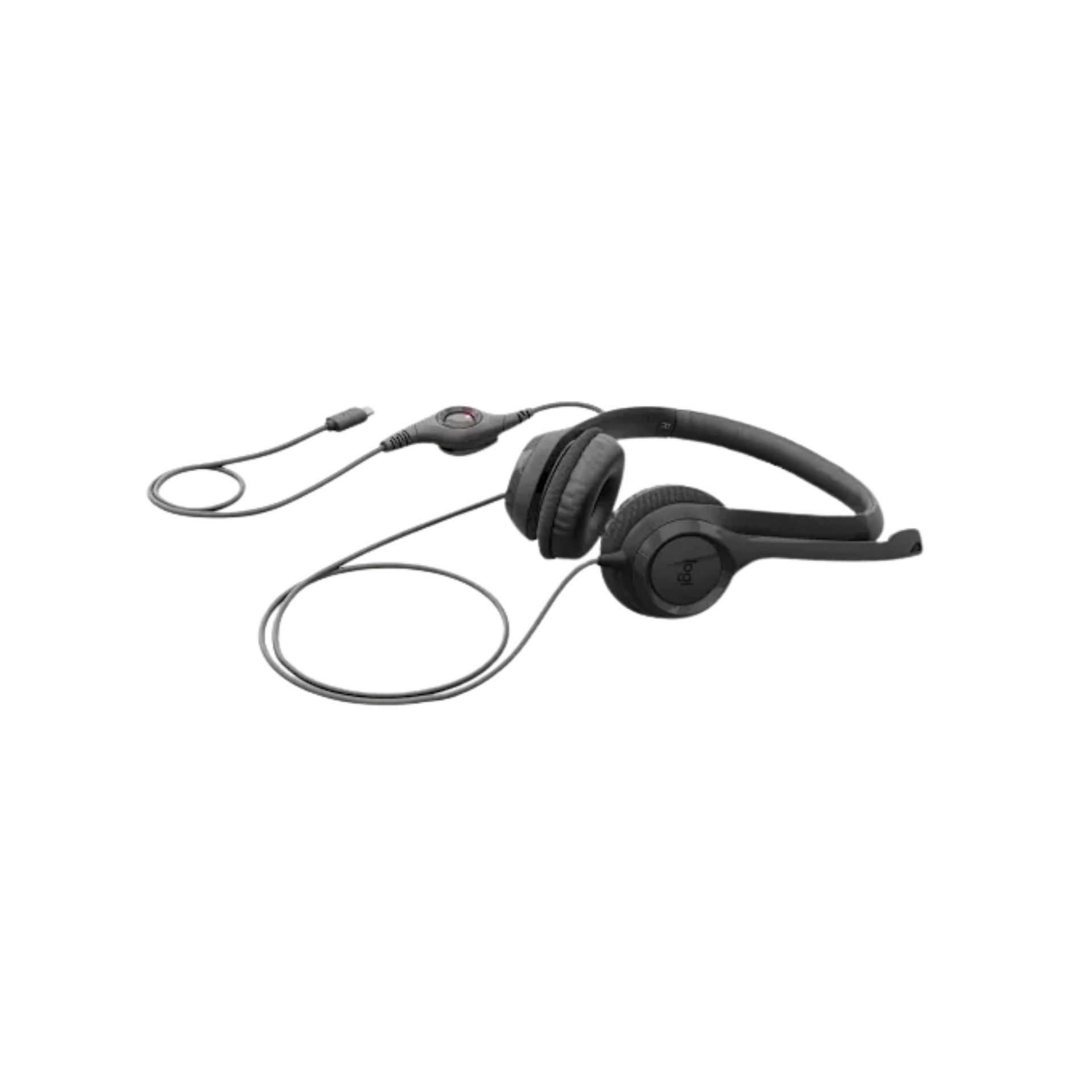 Auricular Logitech con micrófono H390 USB Negro