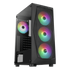 Case Gamer RGB AEROCOOL FALCON USB 3.0 X2 + USB 2.0 X1 + 4 FAN FRGB