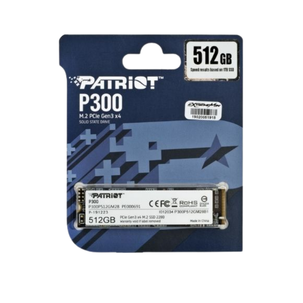 Disco Duro SSD M.2 INTERNO 512GB PATRIOT P300