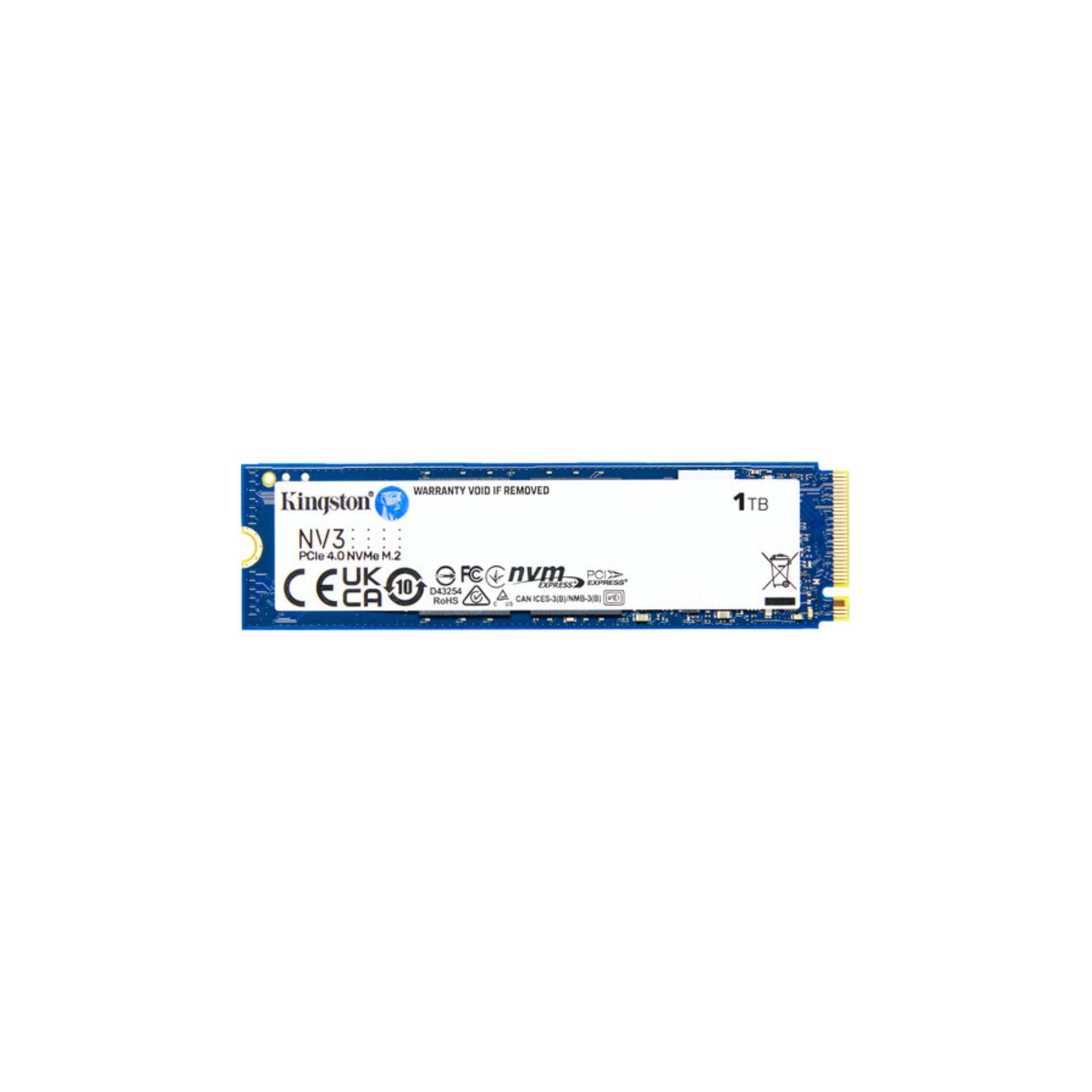 Disco interno KINGSTON 1TB NV3 M.2 2280 NVME (SNV3S/1000G)