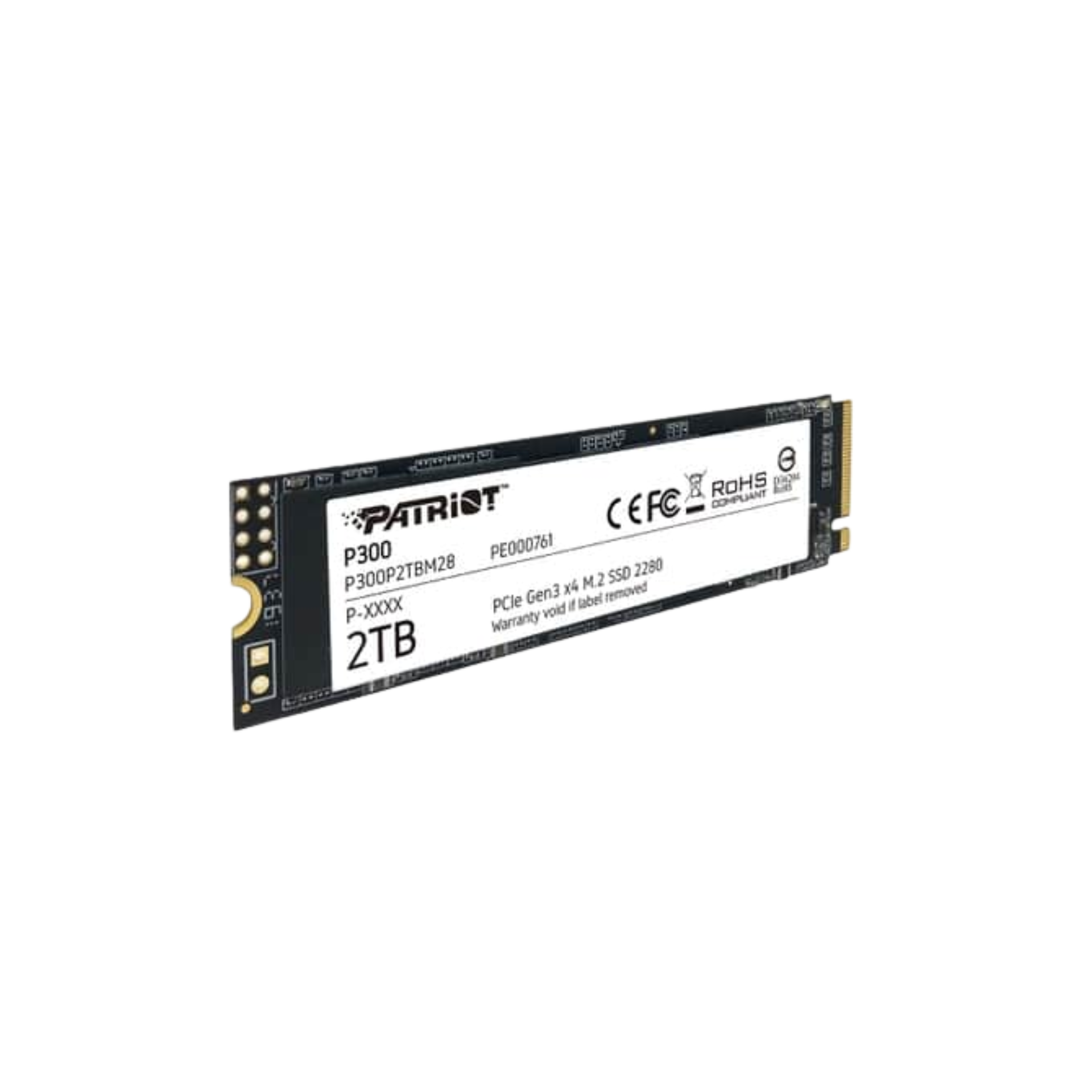 Disco duro SSD HD Interno 2TB M.2 PATRIOT - P300P2TBM28