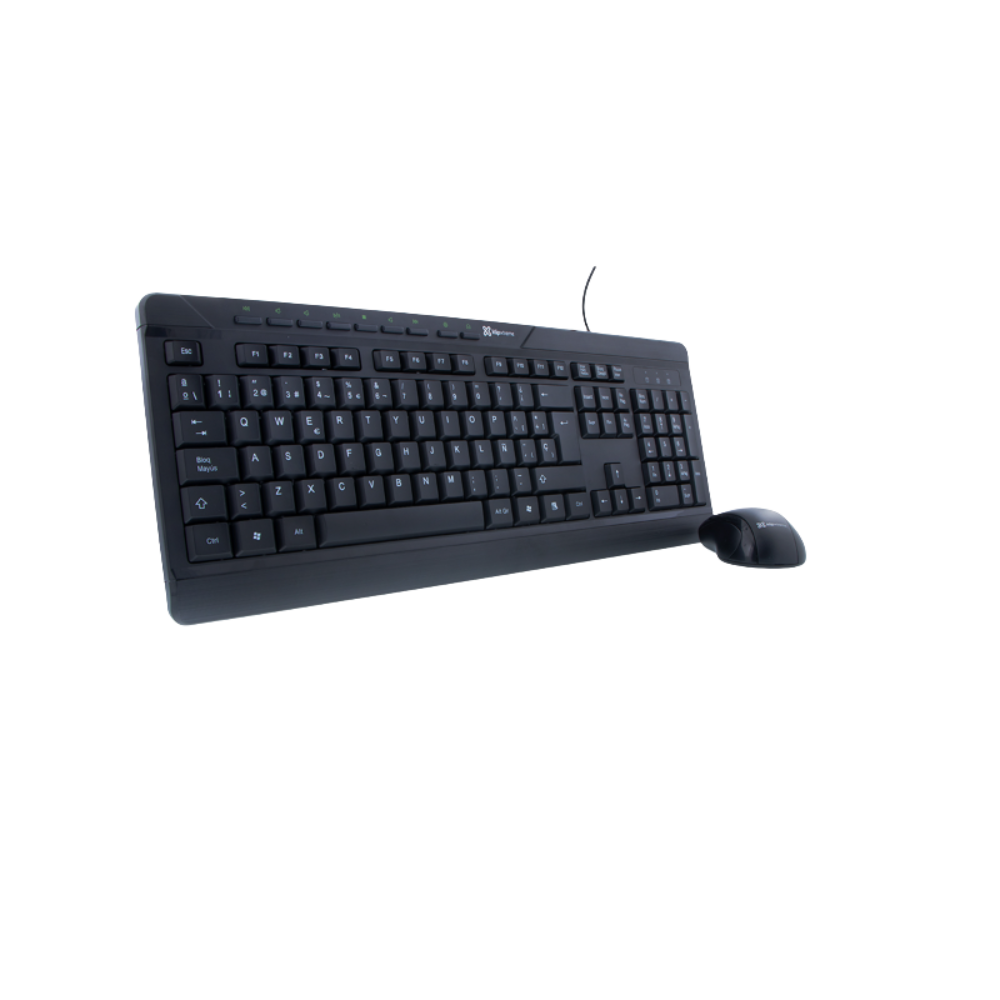 Kit de Teclado y Mouse USB Klip Xtreme DeskMate KCK-251S