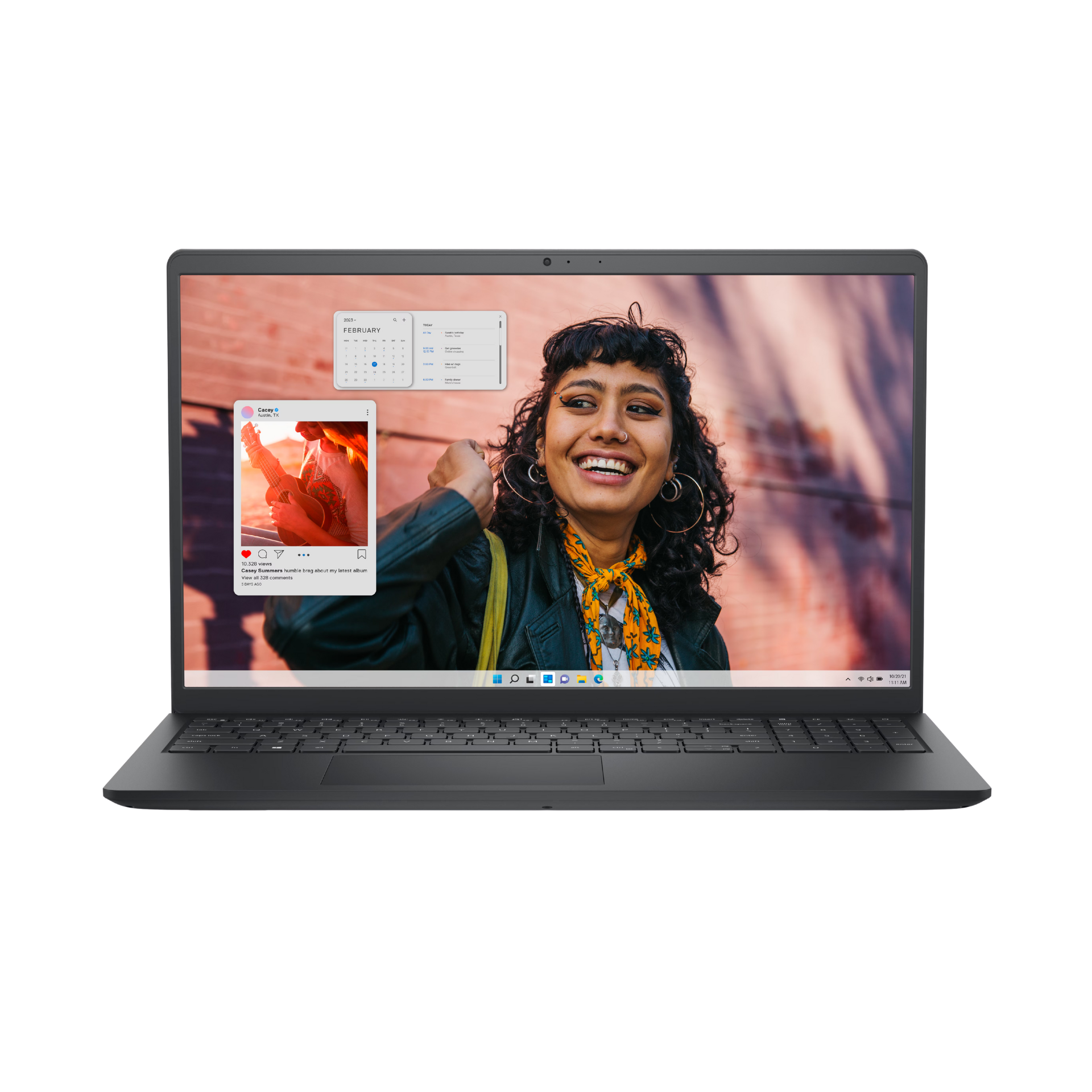 Laptop DELL Inspiron 15 15.6" Intel Core i3-1305U, 8GB, 512GB SSD Black WIN11H (RR3JP)