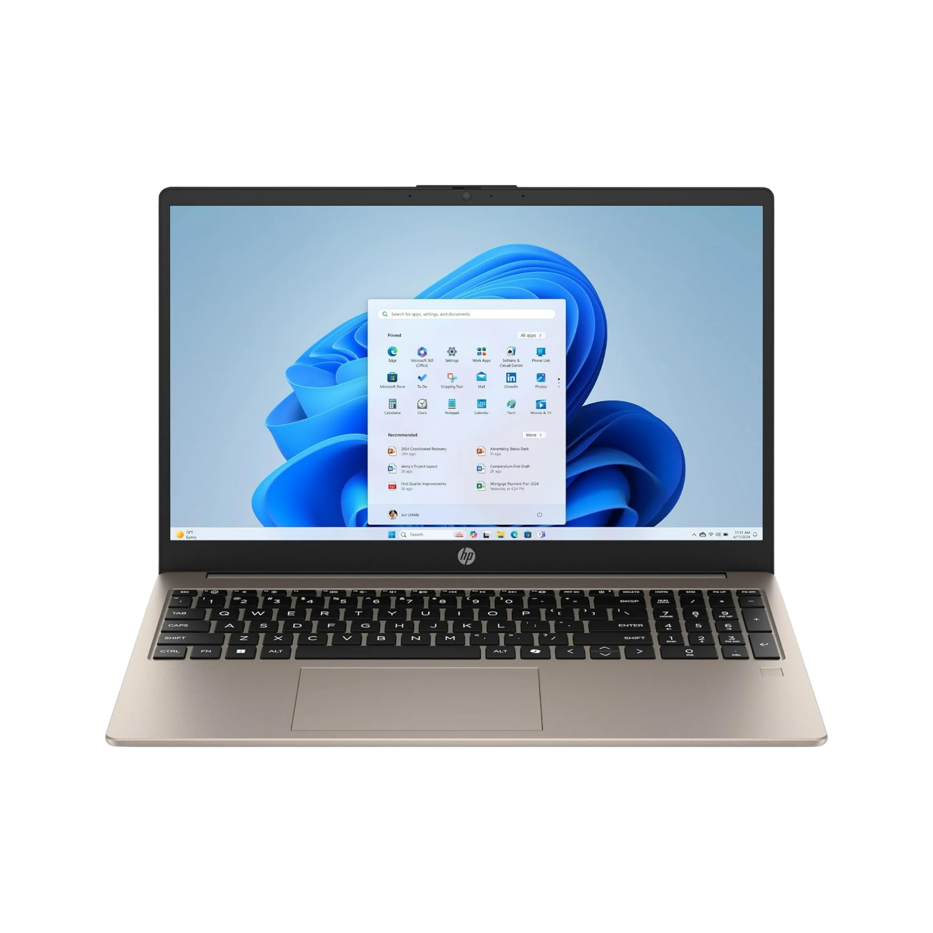 Laptop HP 15-FD0230WM 15.6" Intel Core i3-N305 8GB 256GB SSD WIN11H(Touchscreen)