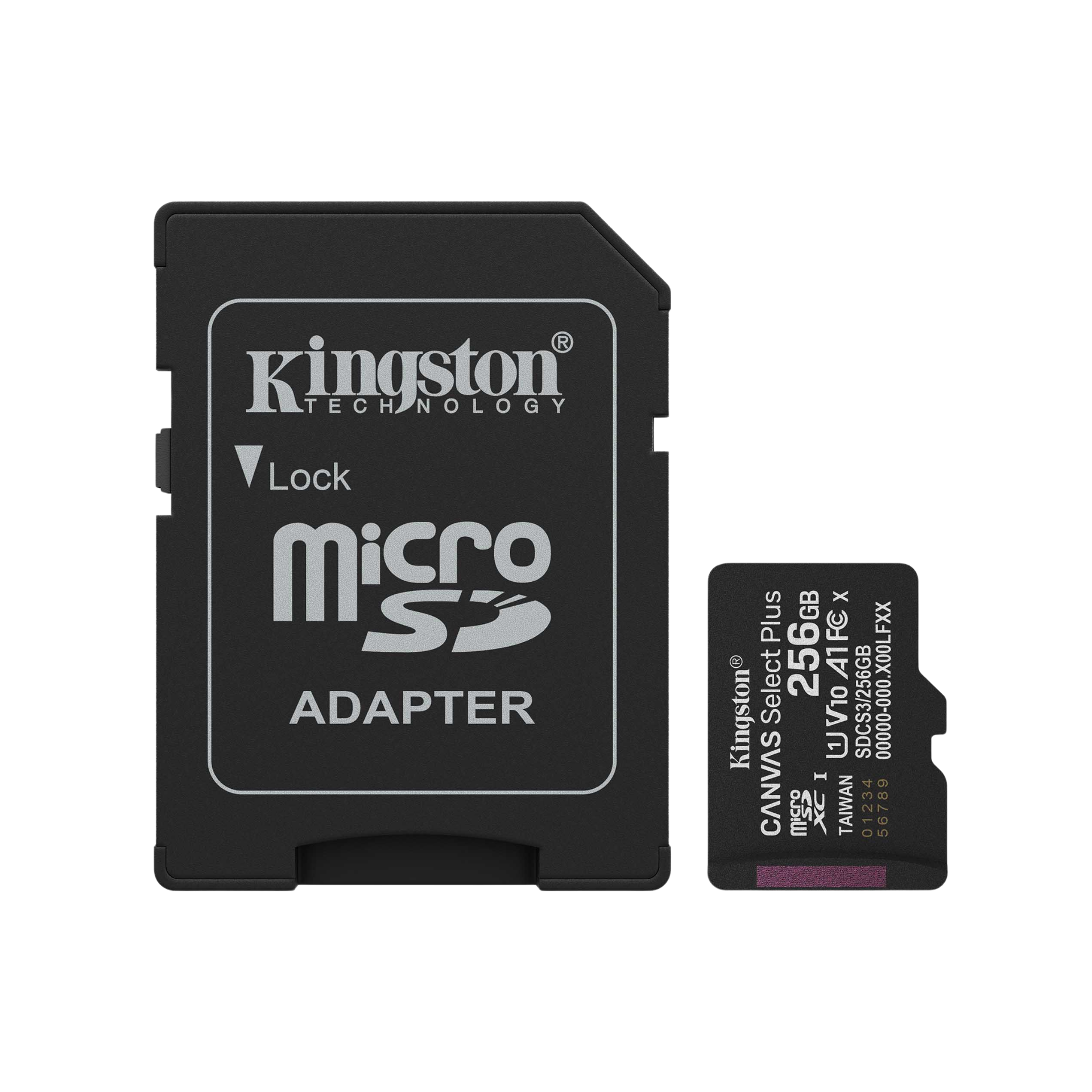 Memoria microSD 256GB KINGSTON CLASE 10 (SDCS3/256GB)