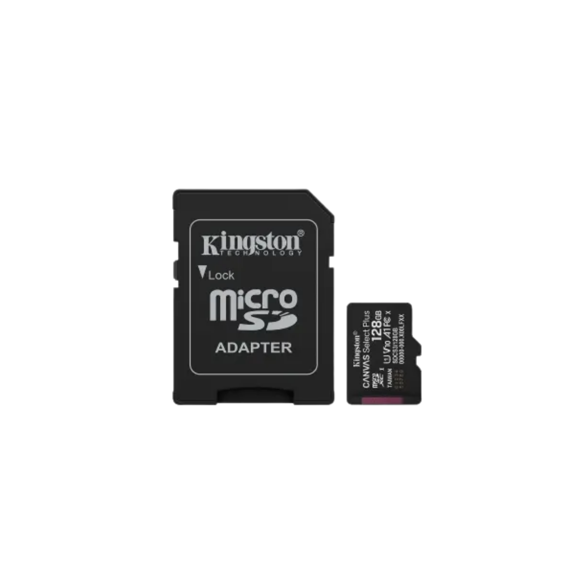 Memoria microSD KINGSTON 128GB CLASE 10 NEGRO (SDCS3/128GB)