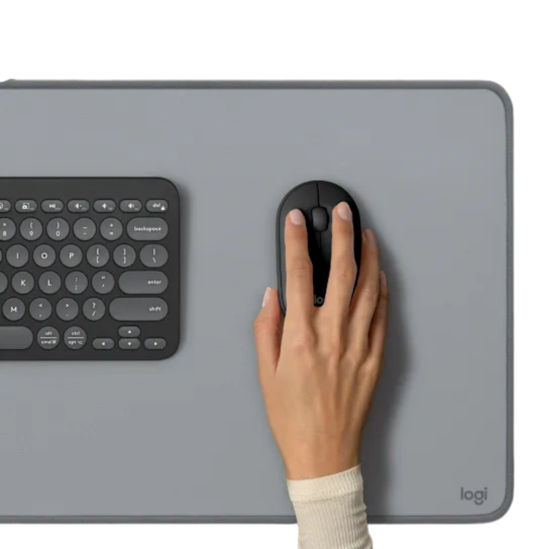 Mouse inalambrico bluetooth LOGITECH M350S Gray (910-007049)