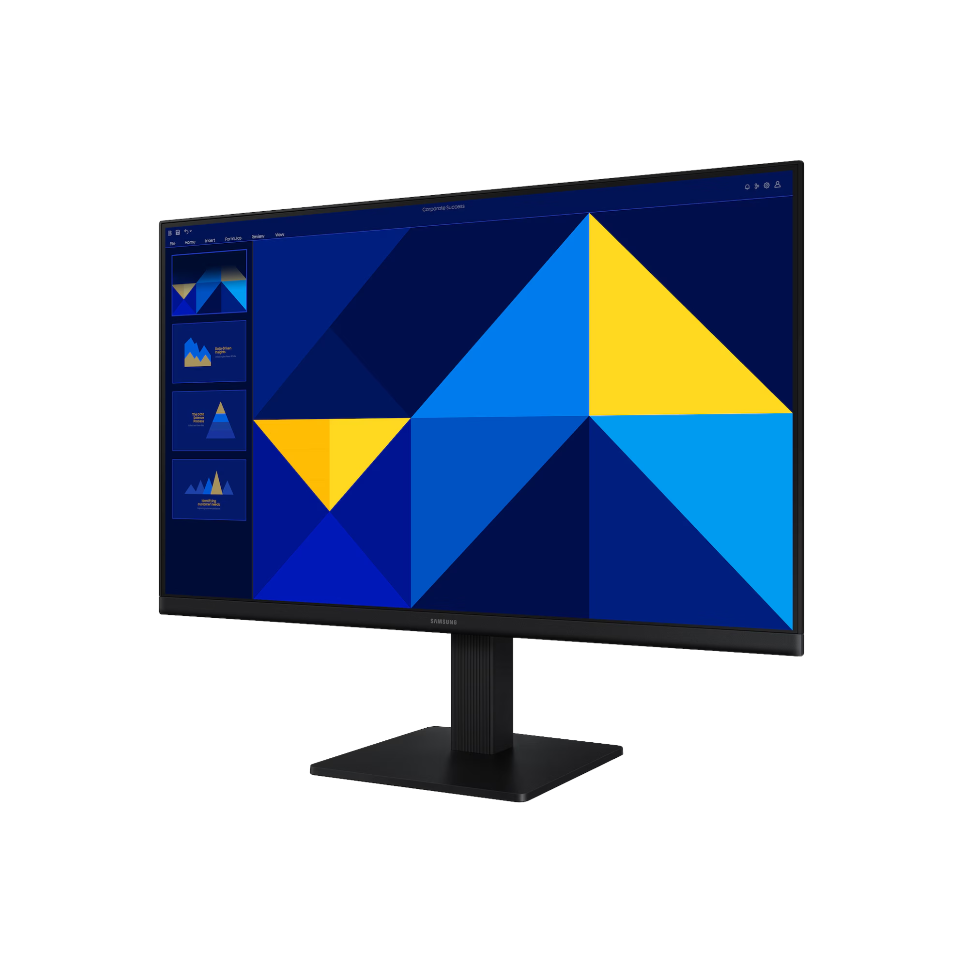 Monitor Samsung 24" Plano HDMI/VGA (LS24D300GANXZA)