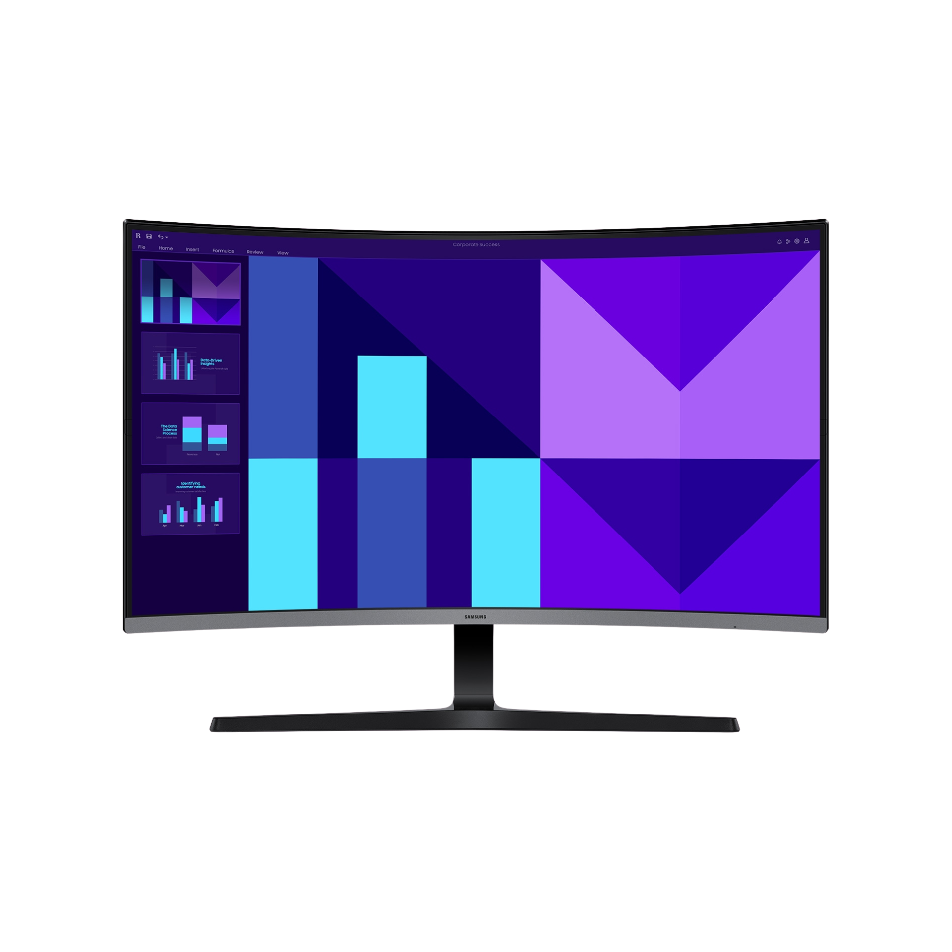 Monitor Samsung 27" Curvo HDMI/VGA (LS27D366GANXZA)
