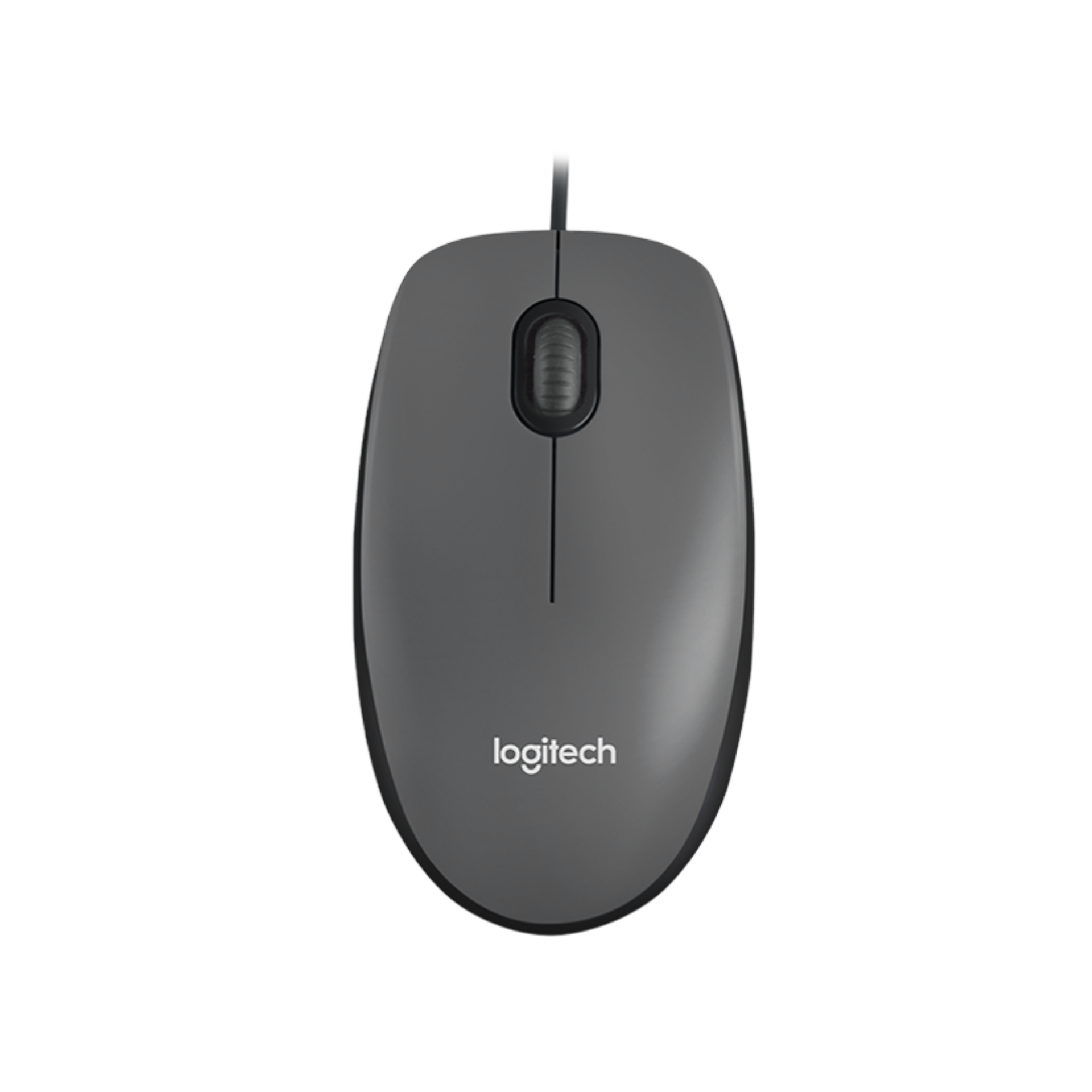 Mouse USB Logitech M100 Gray/Black (910-001601)