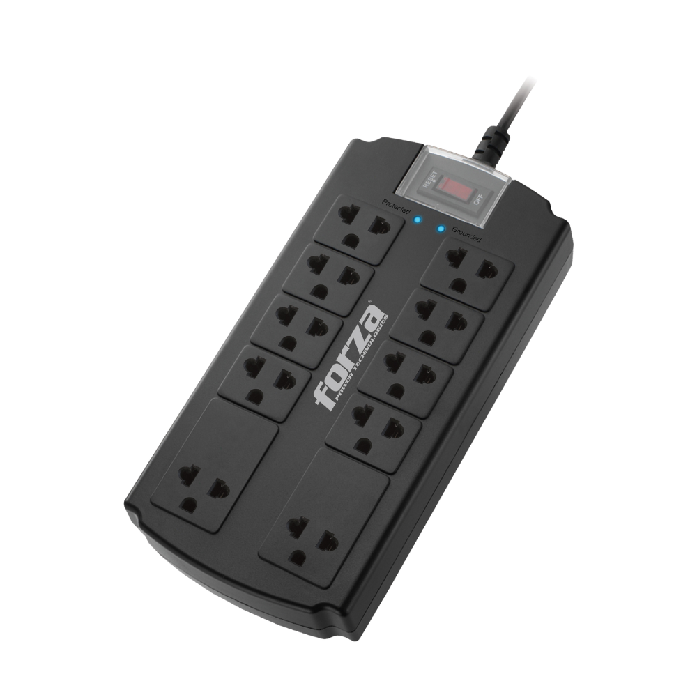 Regulador automático de voltaje Forza CA 115 V 2200 VA - 2200 VA 8 Outlet FVR-2201