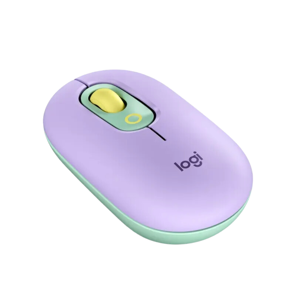 Mouse Óptico Pop Bluetooth Logitech – Morado (910-006544)
